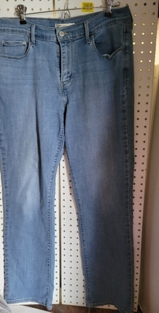 Levi's 505 straight leg jeans denim ladies size 12